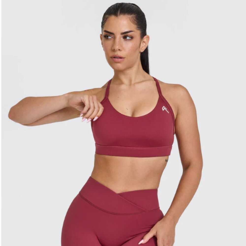 Oner Active Everyday Sports Bra in Burnt Cherry